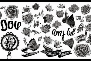 "Bet on yourself" tattoo idea