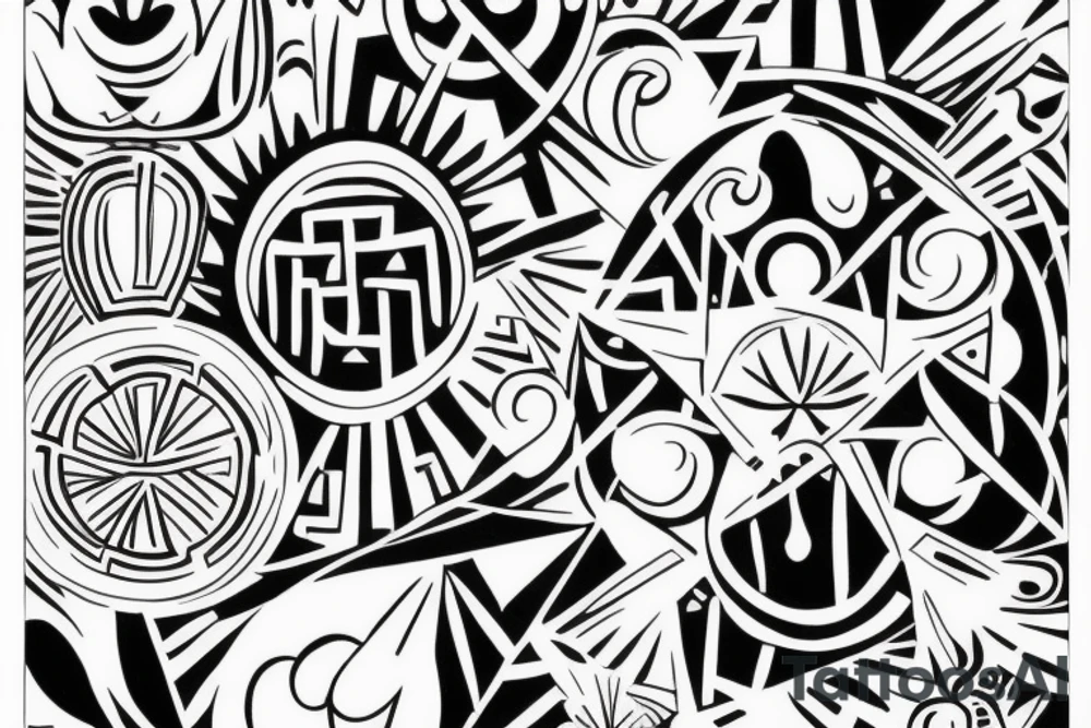 You finally find inner peace tattoo idea