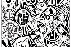 You finally find inner peace tattoo idea
