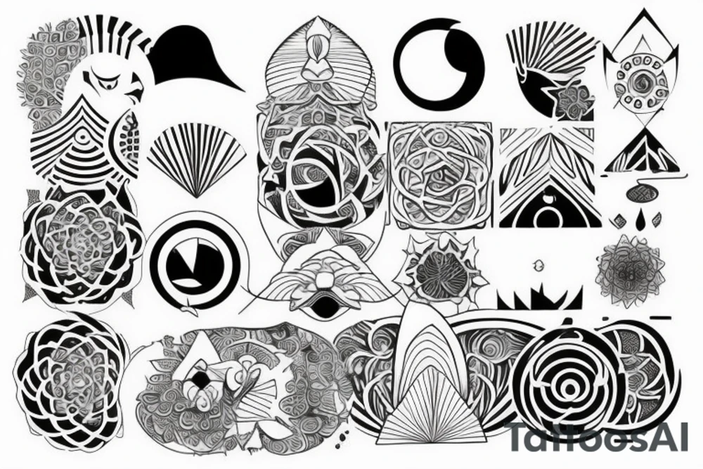 You finally find inner peace tattoo idea