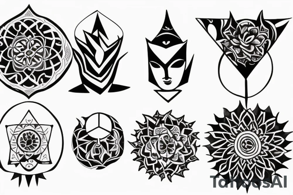 You finally find inner peace tattoo idea