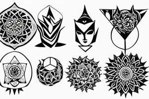 You finally find inner peace tattoo idea