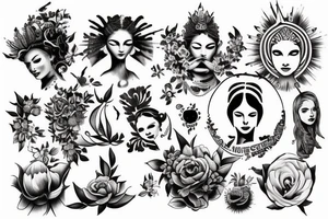 You finally find inner peace tattoo idea