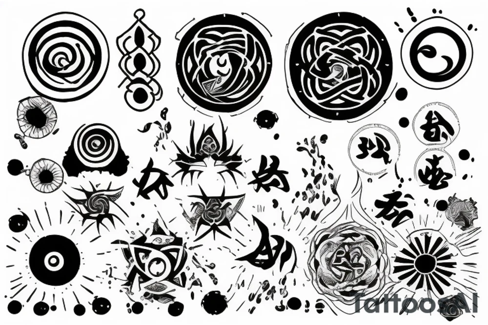 Chakra with Japanese tattoo idea
