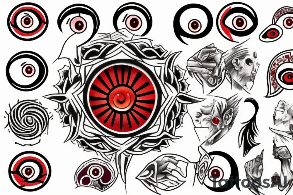 sharingan tattoo idea