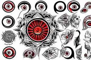 sharingan tattoo idea