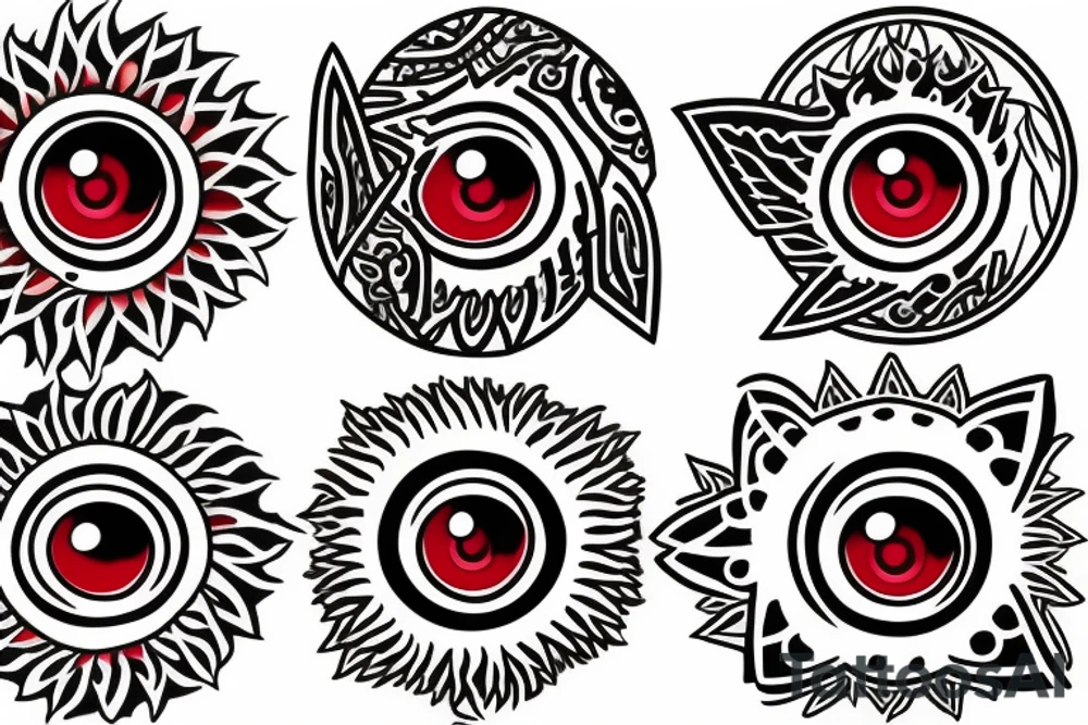 sharingan tattoo idea
