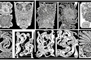 psychedelic rock tattoo idea