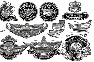 Coast Guard motor lifeboat tattoo idea