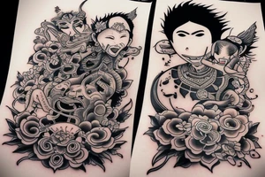 javanese tatto mangku’s family tattoo idea