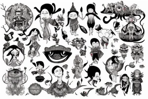 javanese tatto mangku’s family tattoo idea