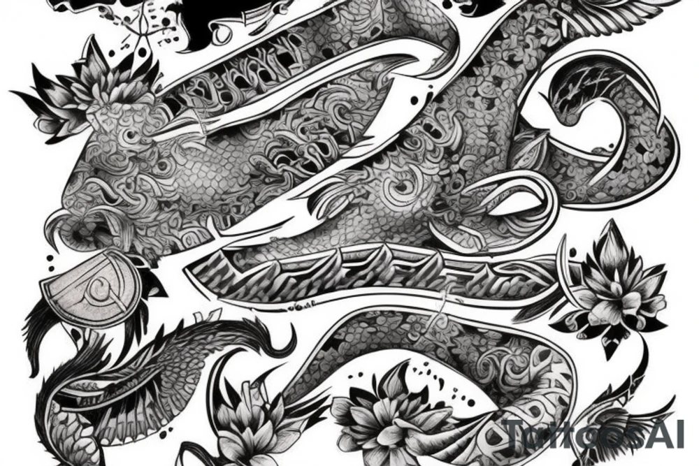 javanese tatto with word “mangku” tattoo idea