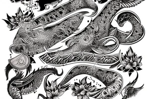 javanese tatto with word “mangku” tattoo idea