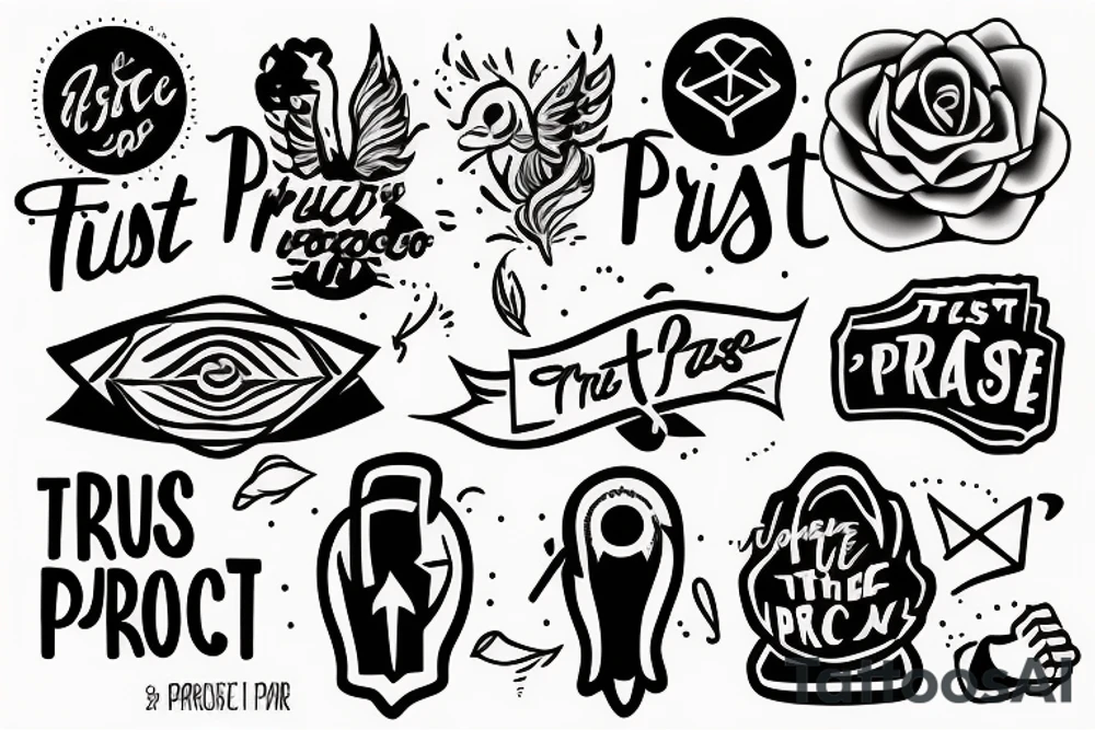 Trust the process tattoo idea