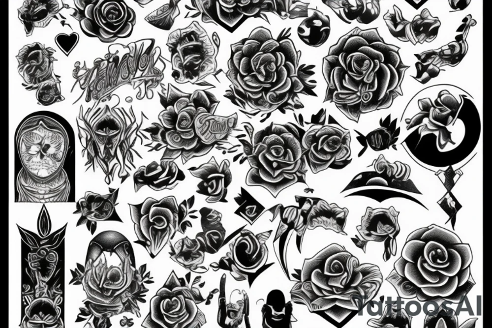 My Love Alok tattoo idea