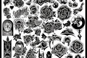 My Love Alok tattoo idea