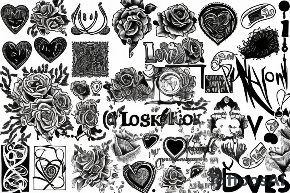 My Love Alok tattoo idea