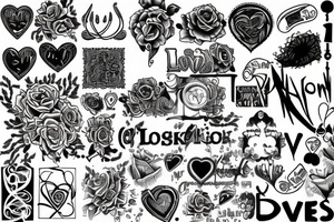 My Love Alok tattoo idea