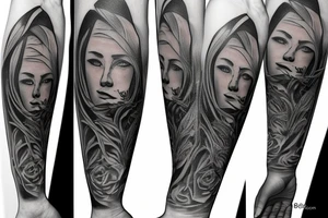 My Love Alok tattoo idea