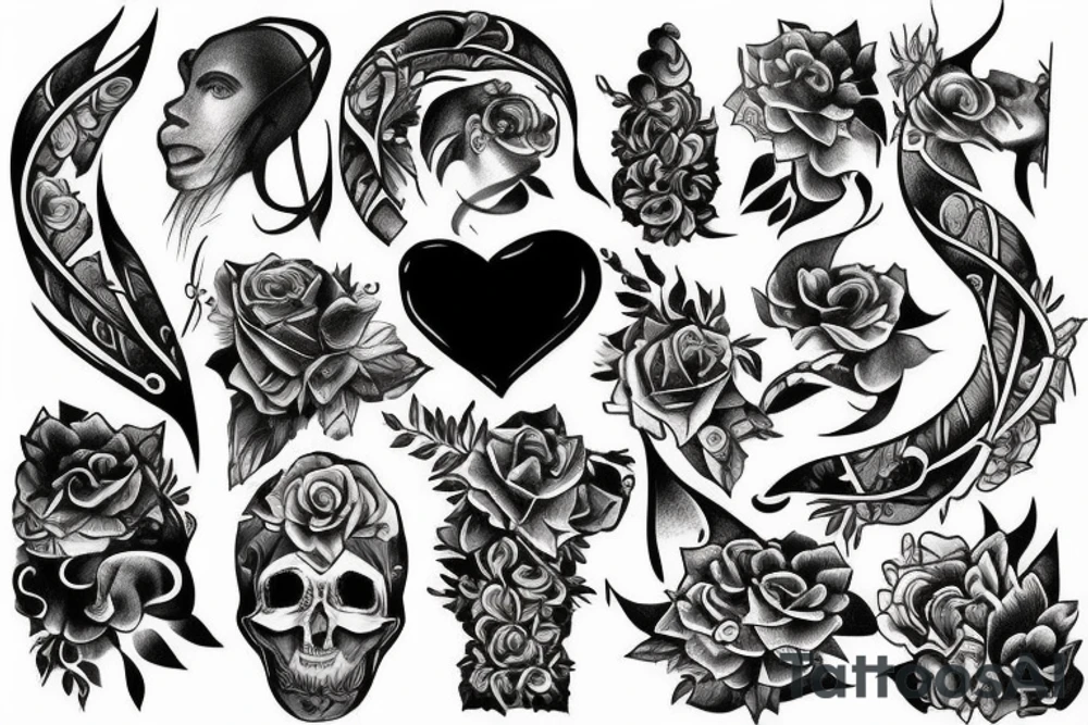 My Love Alok tattoo idea