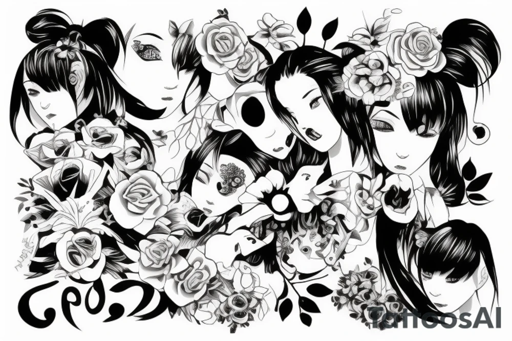 Girl friend name tattoo idea
