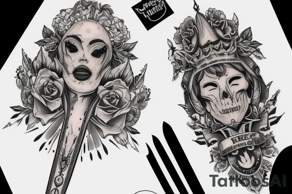 Dagger tattoo idea