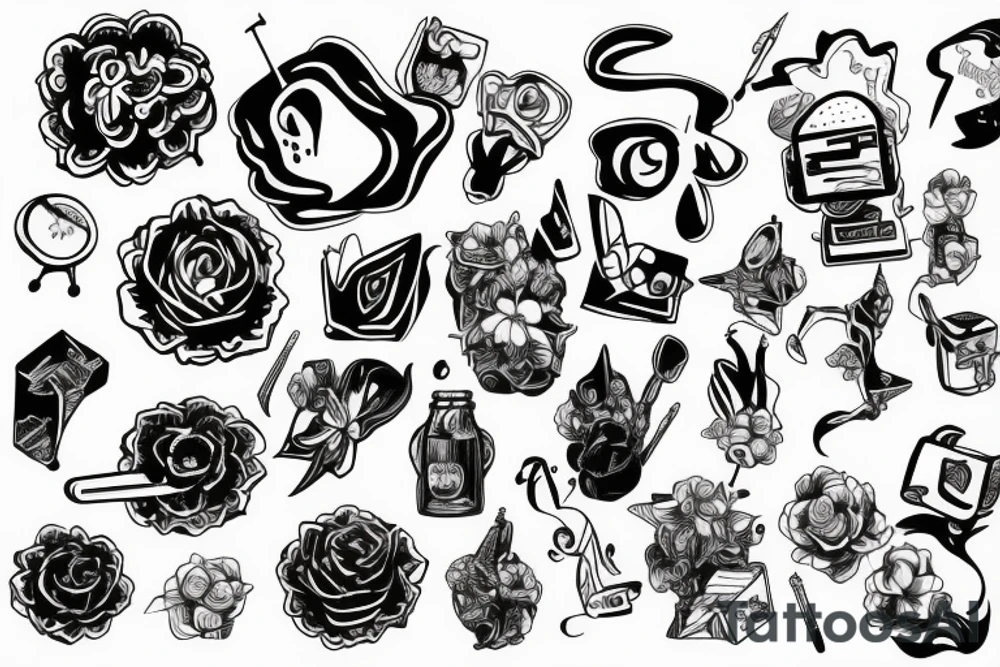 coding is art tattoo idea