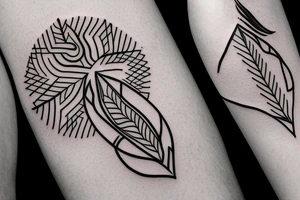 Focus arrow tattoo idea