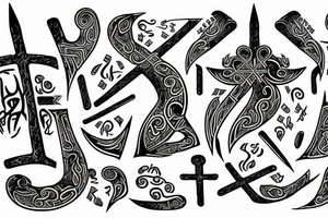 Runes tattoo idea