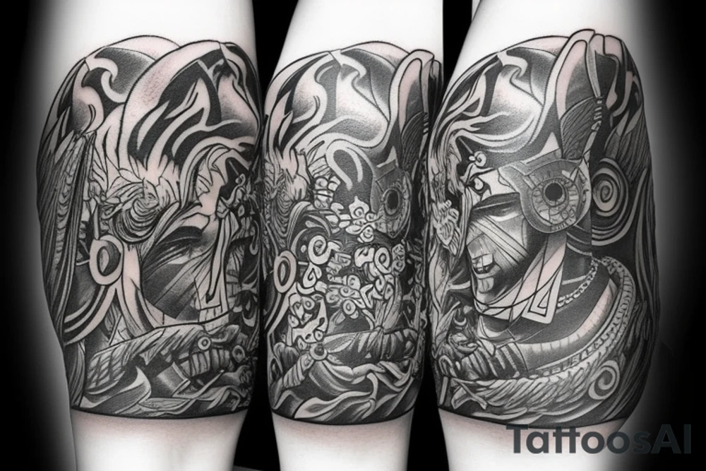 Valkyrie forearm tattoo tattoo idea