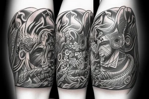 Valkyrie forearm tattoo tattoo idea