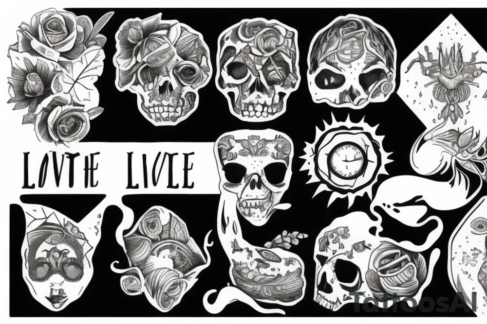 Place to live on the earth tattoo idea