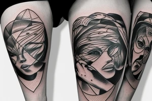 Place to live on the earth tattoo idea