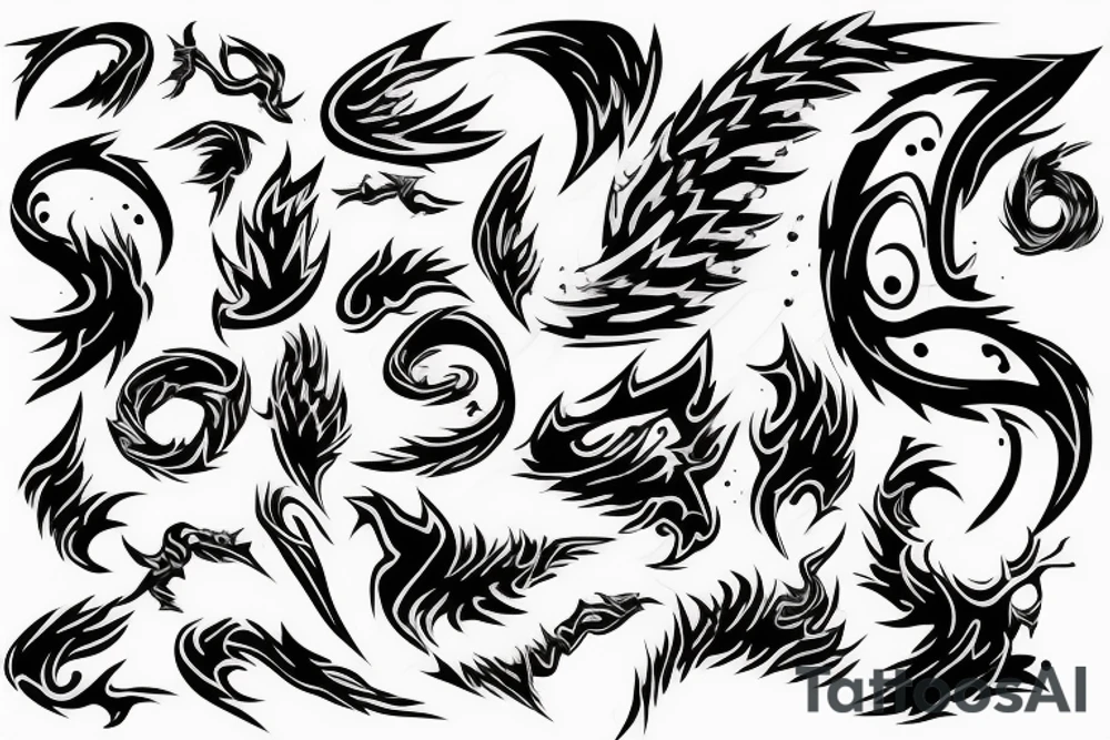 Lightning tattoo idea