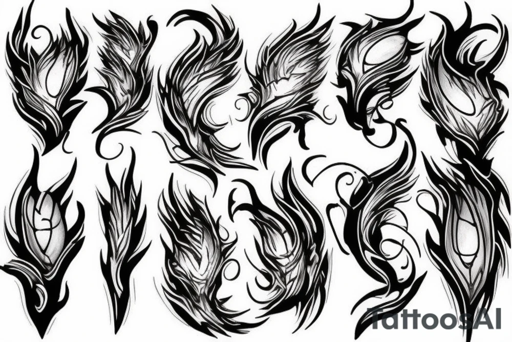 Lightning tattoo idea