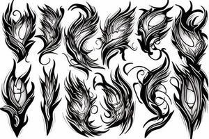 Lightning tattoo idea