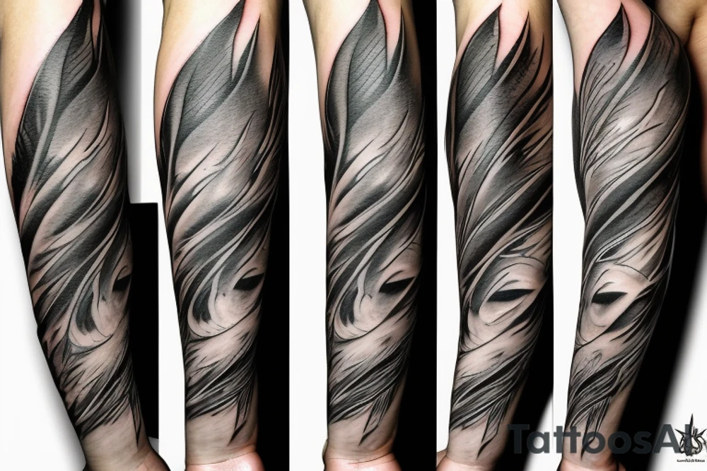 Lightning tattoo idea