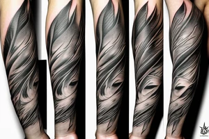 Lightning tattoo idea