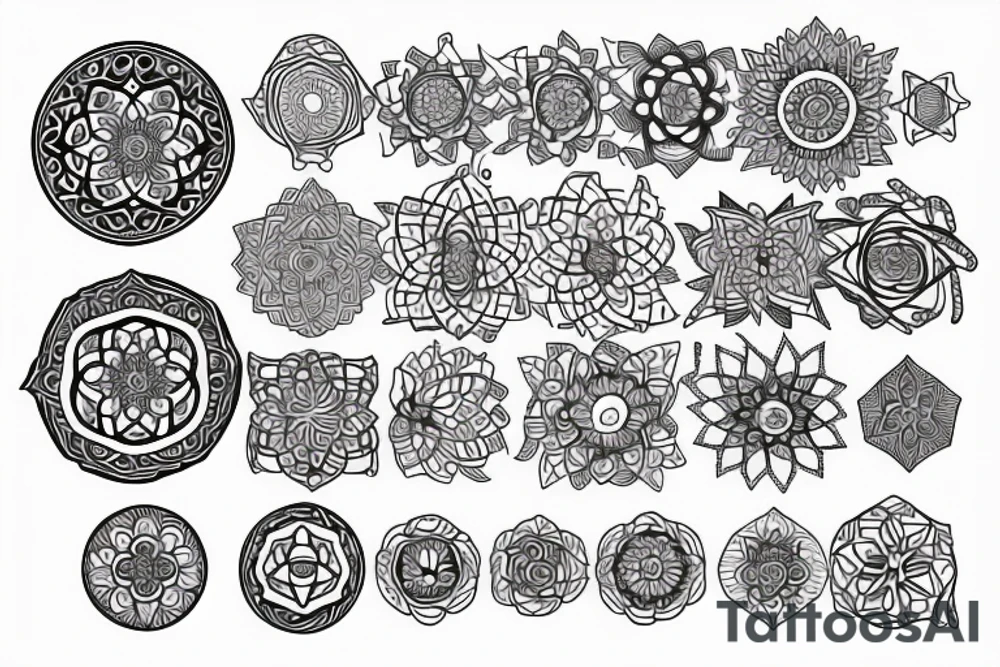mandala tattoo idea