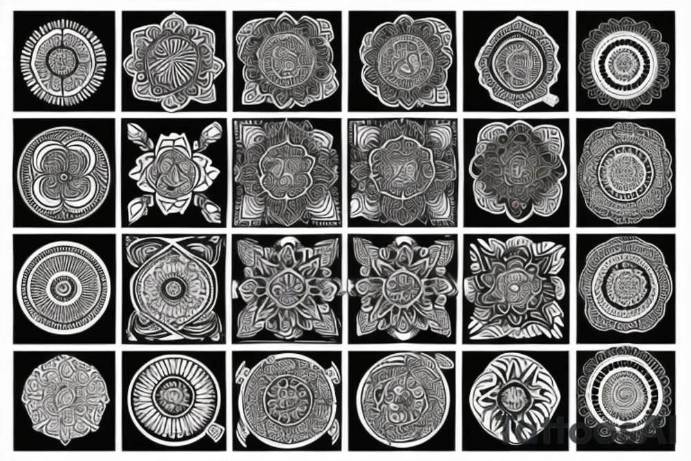 mandala tattoo idea