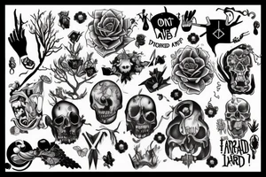 im not afraid of dying. im afraid ov not to have lived tattoo idea