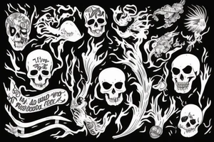 im not afraid of dying. im afraid not to have lived tattoo idea