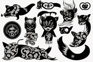 HoneyBadger tattoo idea