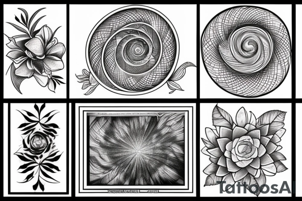 Fibonacci sequence tattoo idea