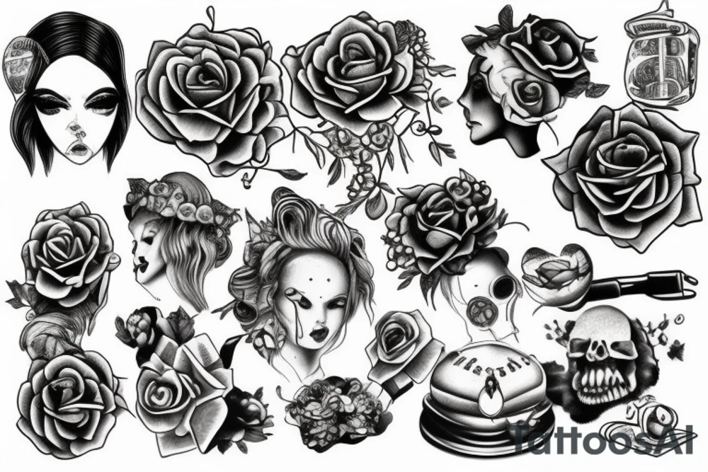 cheating wife tattoo idea
