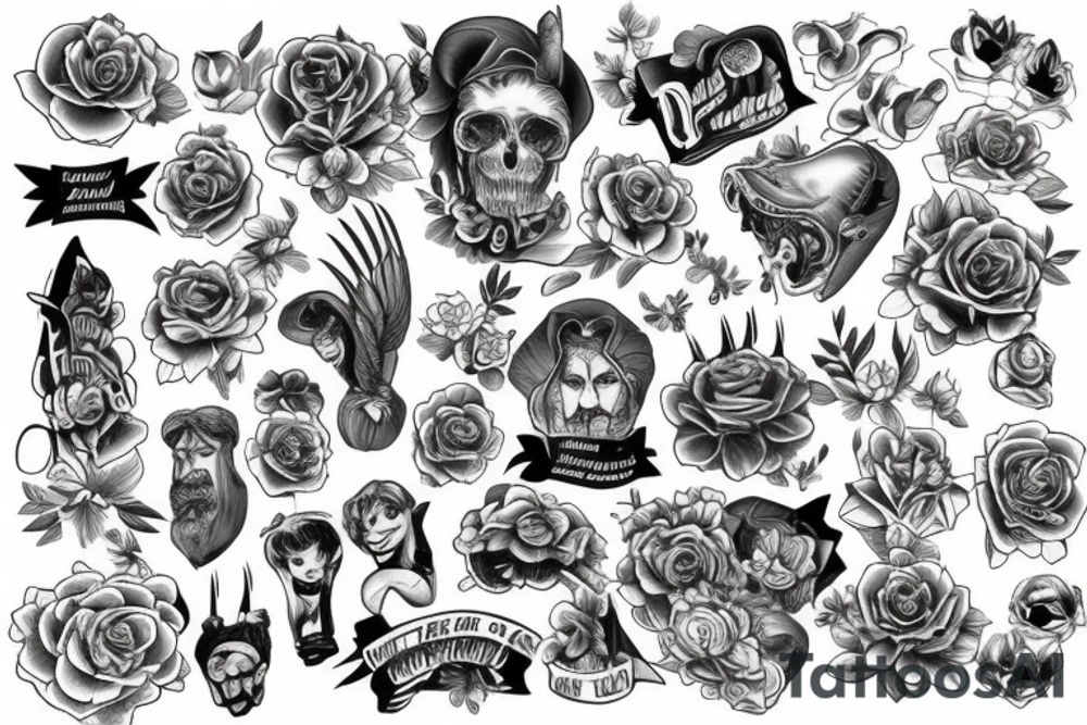 I don't need my parents tattoo idea