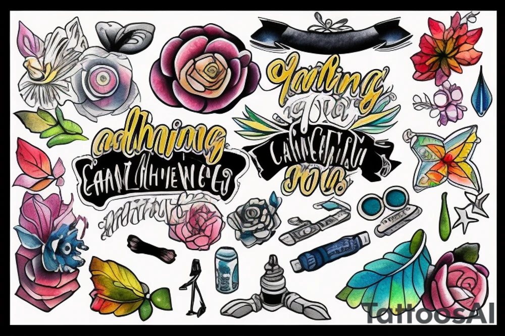 I can do anything tattoo idea