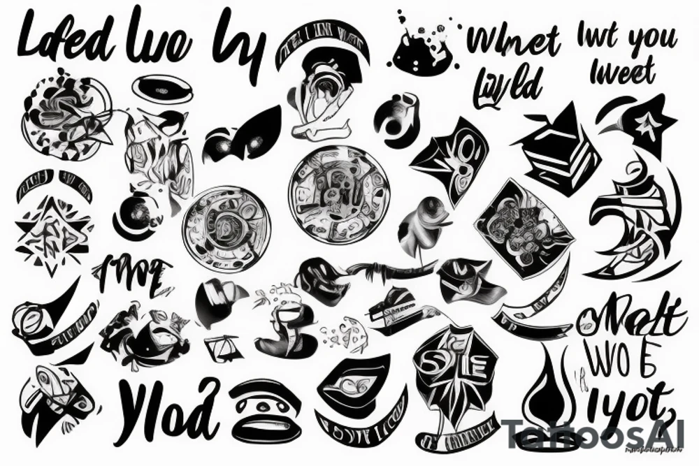 You lied to me for my whole life tattoo idea