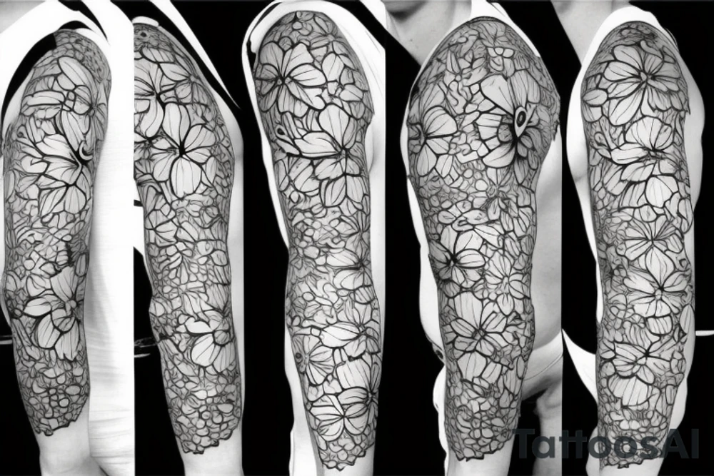 Orchid tattoo idea