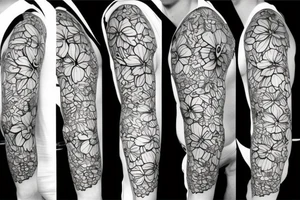 Orchid tattoo idea